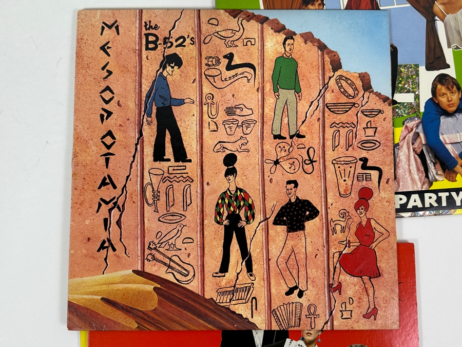 (5) Vintage The B-52’s Vinyl Records [Photo 8]