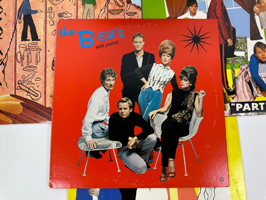 (5) Vintage The B-52’s Vinyl Records [Photo 6]