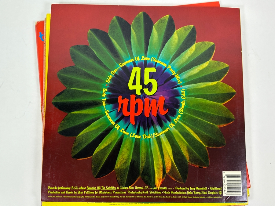 (5) Vintage The B-52’s Vinyl Records [Photo 13]