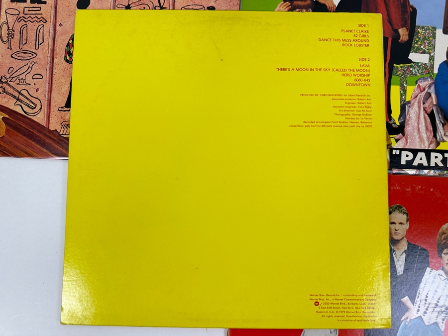 (5) Vintage The B-52’s Vinyl Records [Photo 5]