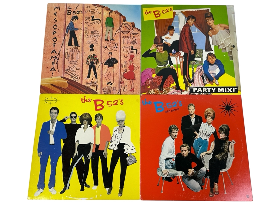 (5) Vintage The B-52’s Vinyl Records [Photo 2]