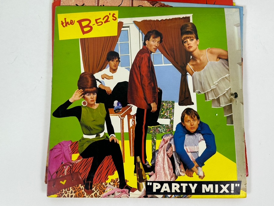 (5) Vintage The B-52’s Vinyl Records [Photo 10]