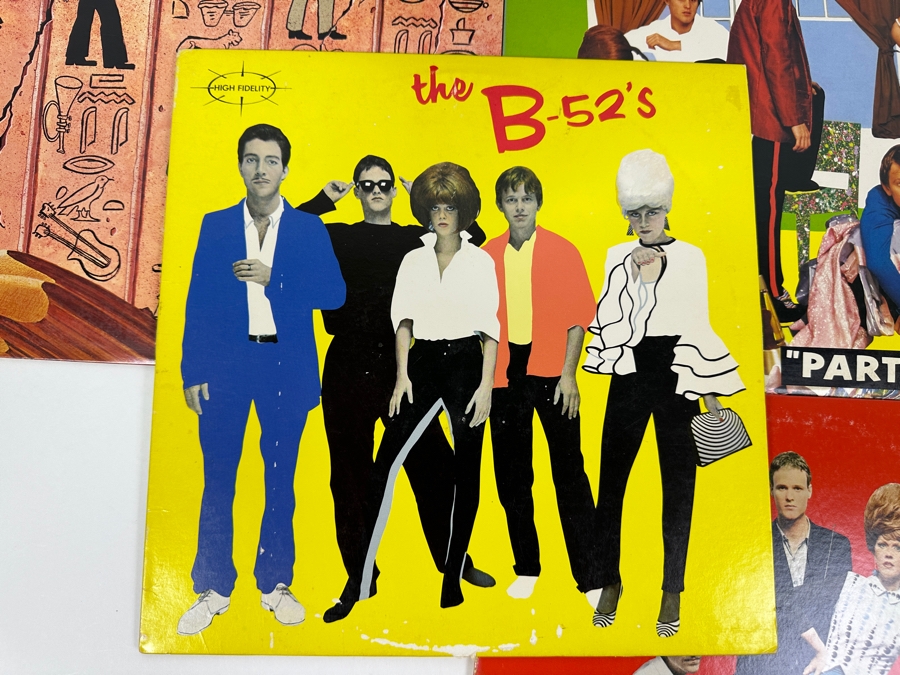 (5) Vintage The B-52’s Vinyl Records [Photo 4]