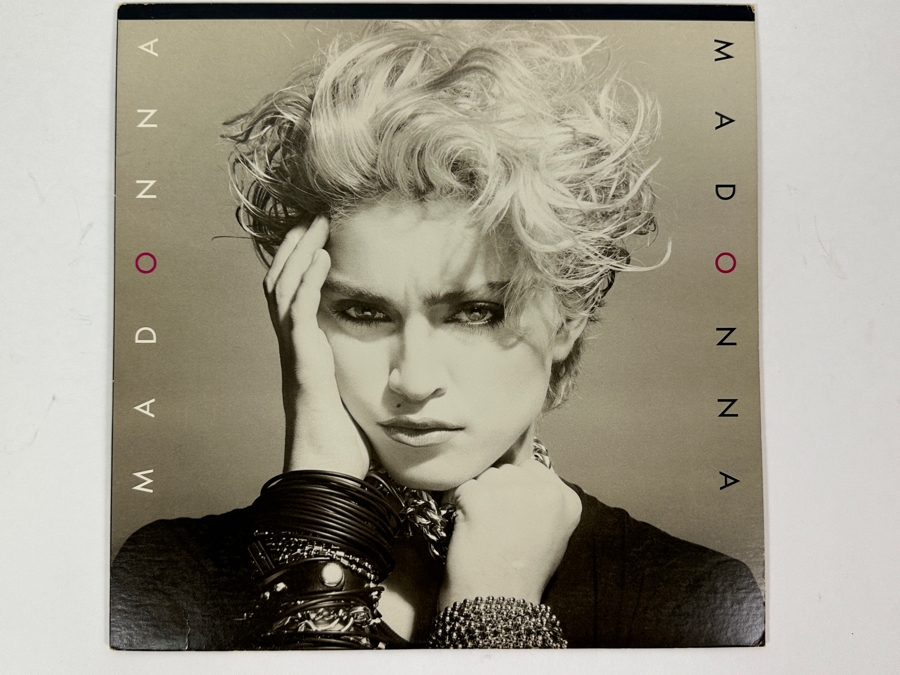 Vintage Madonna Self-Titled Debut Album Vinyl Record 1983 Sire Records [Photo 2]