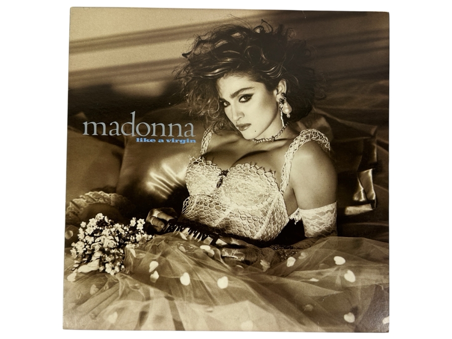 Vintage Madonna Like A Virgin Vinyl Record 1984 Sire Records [Photo 1]