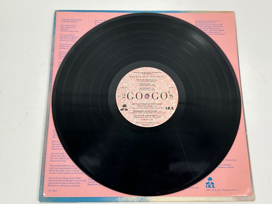 Vintage Go Go’s Beauty And The Beat Vinyl Record [Photo 6]