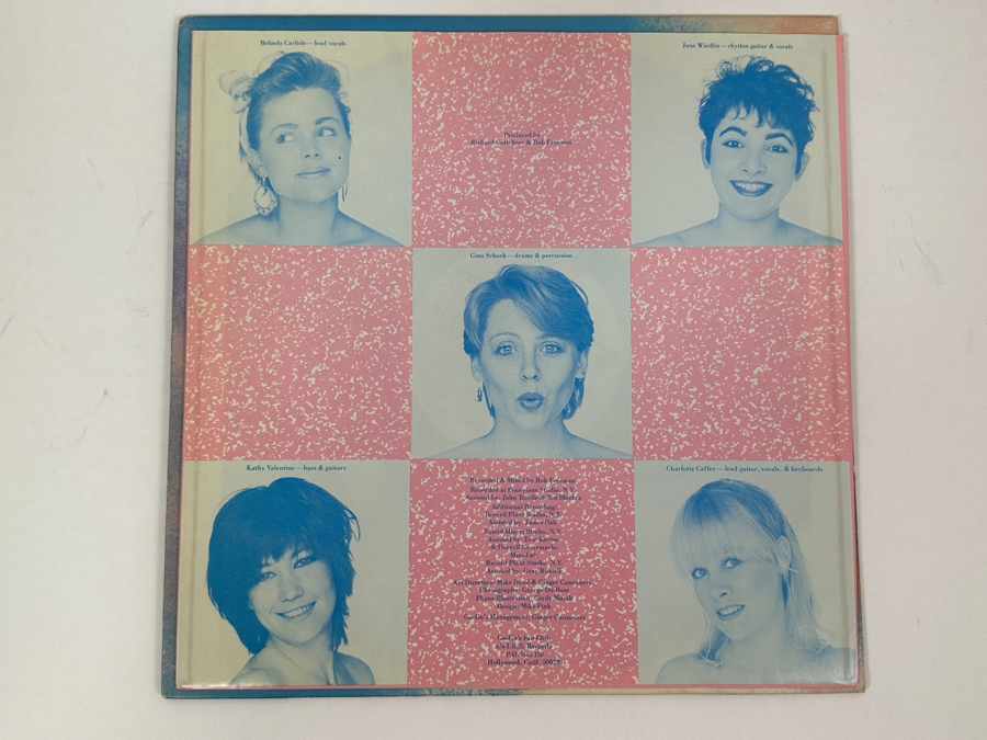 Vintage Go Go’s Beauty And The Beat Vinyl Record [Photo 3]