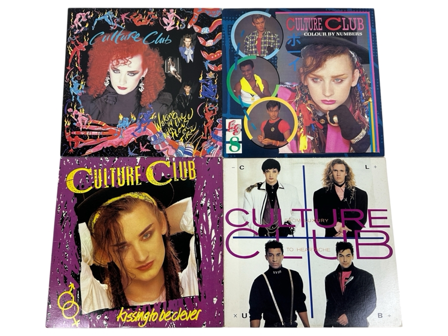 (4) Culture Club Vinyl Records [Photo 1]