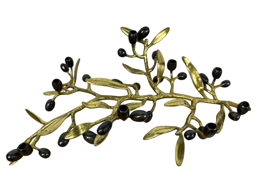 New Michael Aram Olive Branch Menorah Menroah [Photo 2]