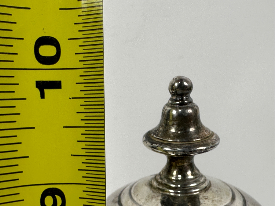 Vintage 1969 Wakely & Wheeler (W&W) London England Sterling Silver Coffee Pot 10”H 712g Approximate Silver Melt Value $720+ [Photo 10]