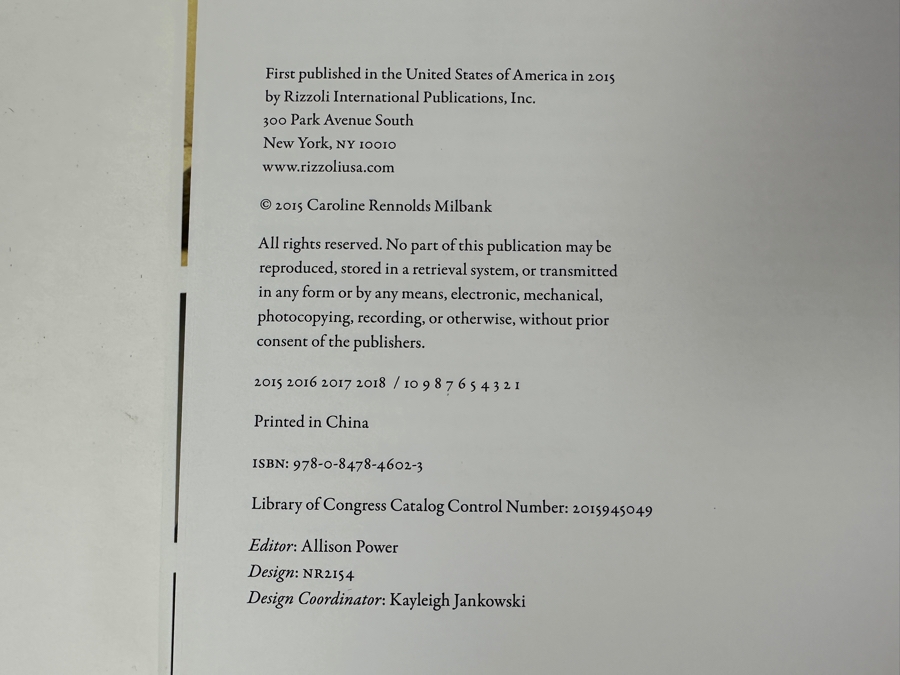 Hardcover Book Fashion: A Timeline In Photographs: 1850 To Today By Caroline Rennolds Milbank Rizzoli [Photo 5]