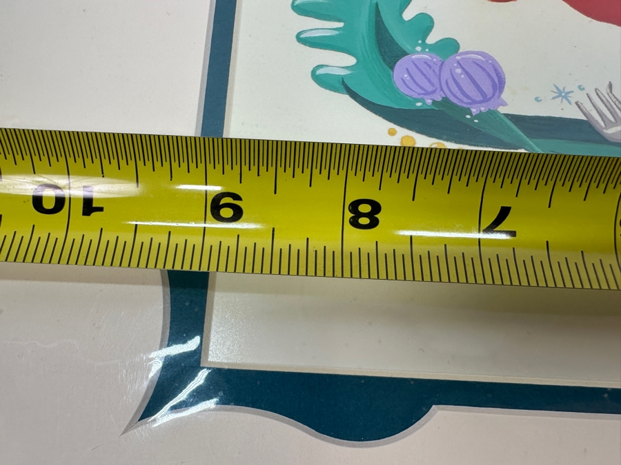 The Art Of Disney Theme Parks Ann Shen Print Titled “The Girl With Fins” The Little Mermaid 9 X 10 [Photo 7]