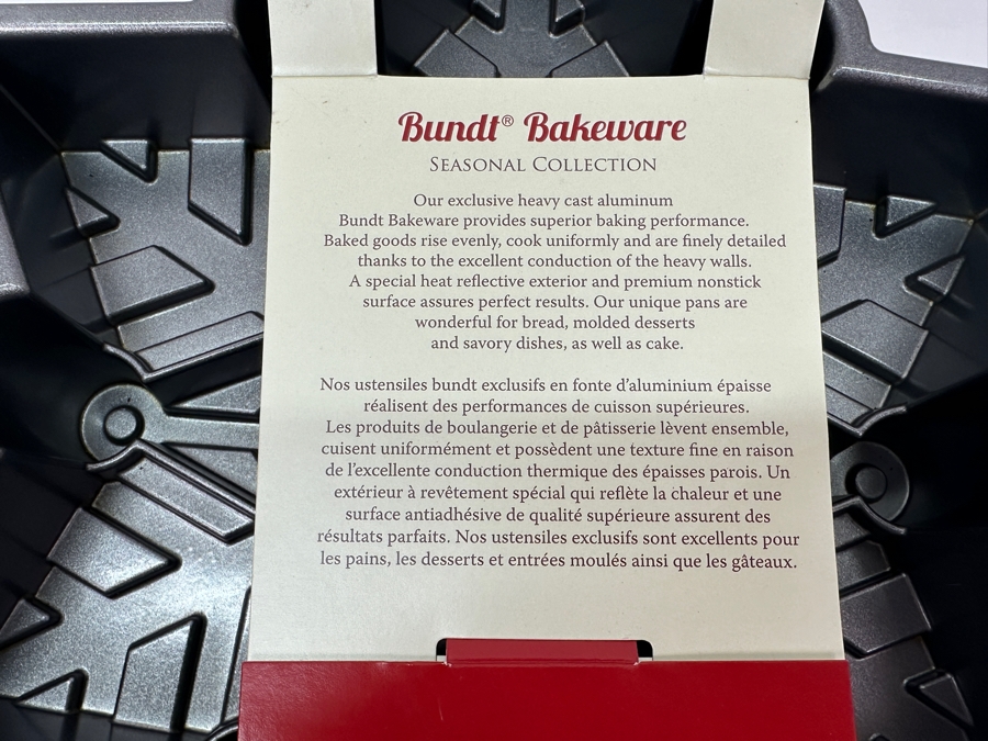 New Nordic Ware Snowflake Pull-Apart Bundt Pan [Photo 5]