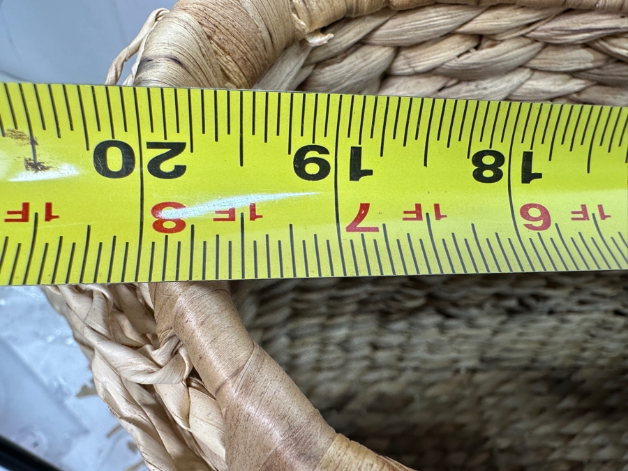Pair Of New Woven Tote Bags 20'W & 24'W [Photo 4]