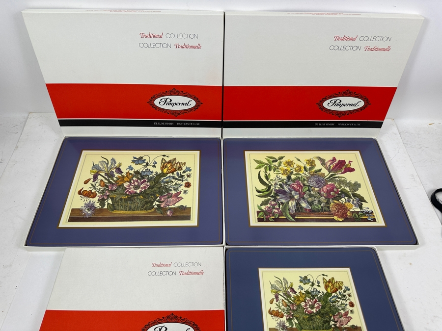 (3) New Sets Of Pimpernel Deluxe Finish Place Mats (1) 12W & (2) 15.5W [Photo 2]