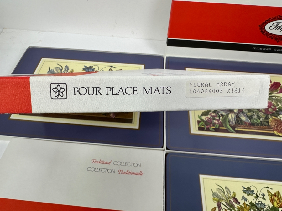 (3) New Sets Of Pimpernel Deluxe Finish Place Mats (1) 12W & (2) 15.5W [Photo 7]