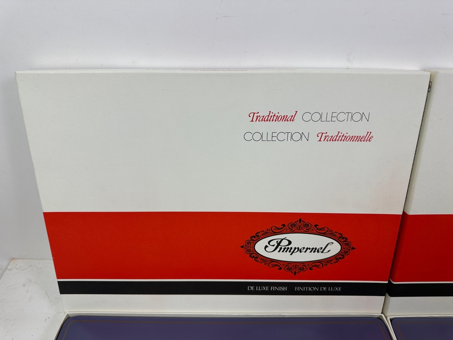 (3) New Sets Of Pimpernel Deluxe Finish Place Mats (1) 12W & (2) 15.5W [Photo 4]