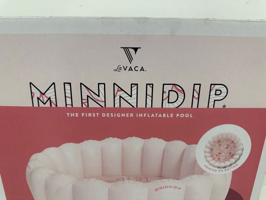 New La VACA Minnidip Designer Inflatable Pool For Adults 5.5'W [Photo 2]