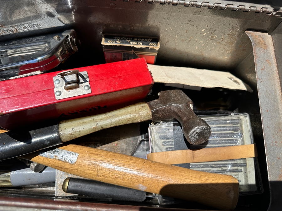 Vintage Sears Craftsman Portable Toolbox Filled With Tools - See Photos [Photo 8]