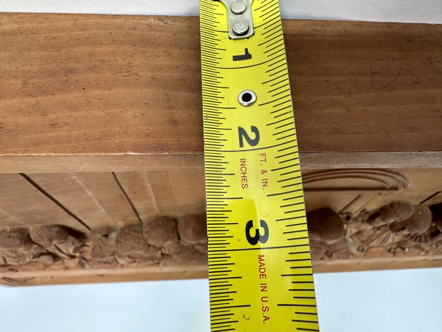 Relief Carved Wooden Sculpture Of The Last Supper 23.5W X 12H X 2D [Photo 19]