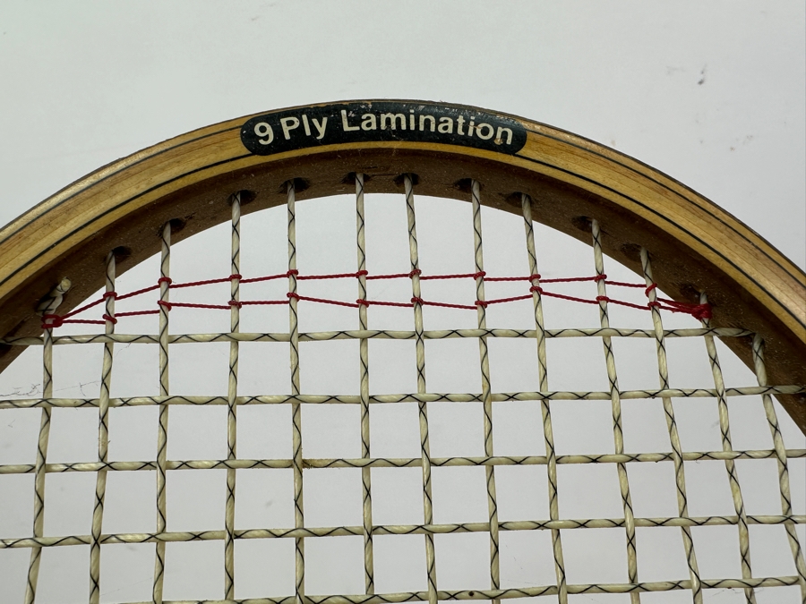Vintage Autographed Rod Laver Championship Series 400 Wooden Tennis Racket 27L [Photo 7]