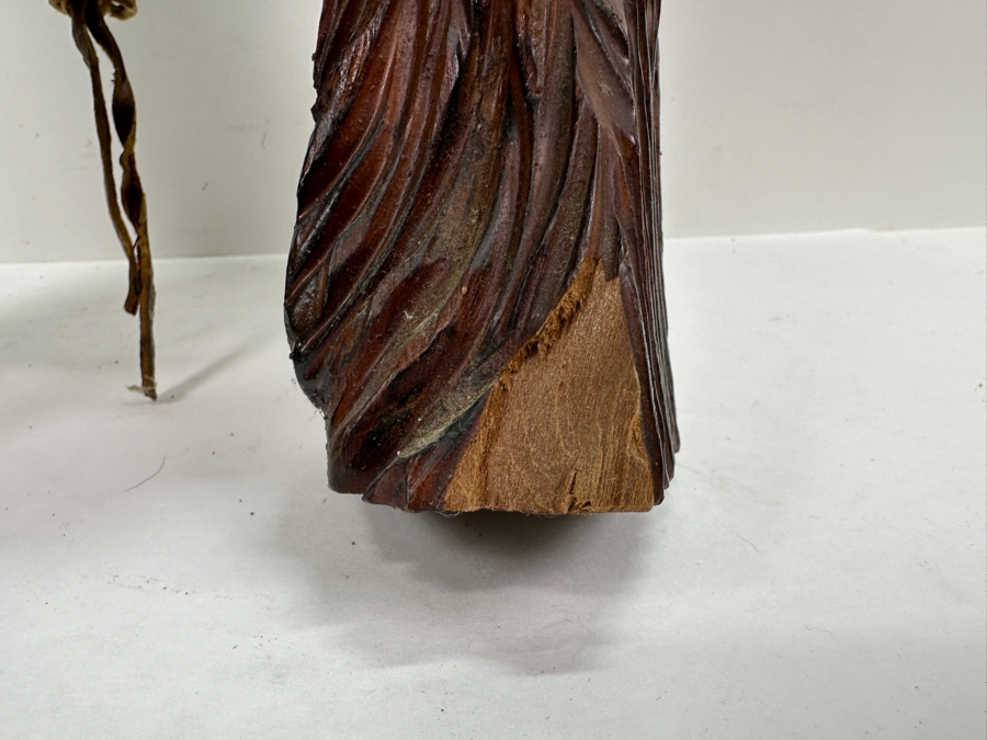 Vintage Hand Carved Wooden Grizzly Spirit Native American Tribal Mask 10W X 14H X 10D [Photo 8]