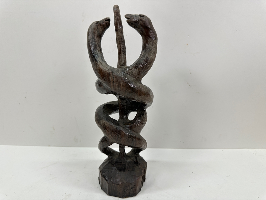 Wooden Animal Carving 12H [Photo 2]