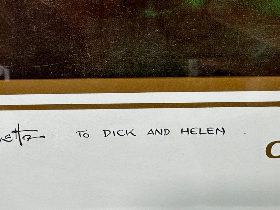 Artist Hand Signed Limited Edition Frank Frazetta Cat Girl Print With Original Illustration Numbered 11 Of 300 17.5 X 25 [Photo 8]