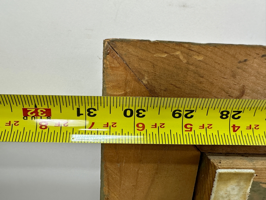 Pat Waters Original Western Cowboy Watercolor On Board Titled 'Almost Day' Signed And Dated 1975 24W X 12H Framed 30.5 X 19 [Photo 15]