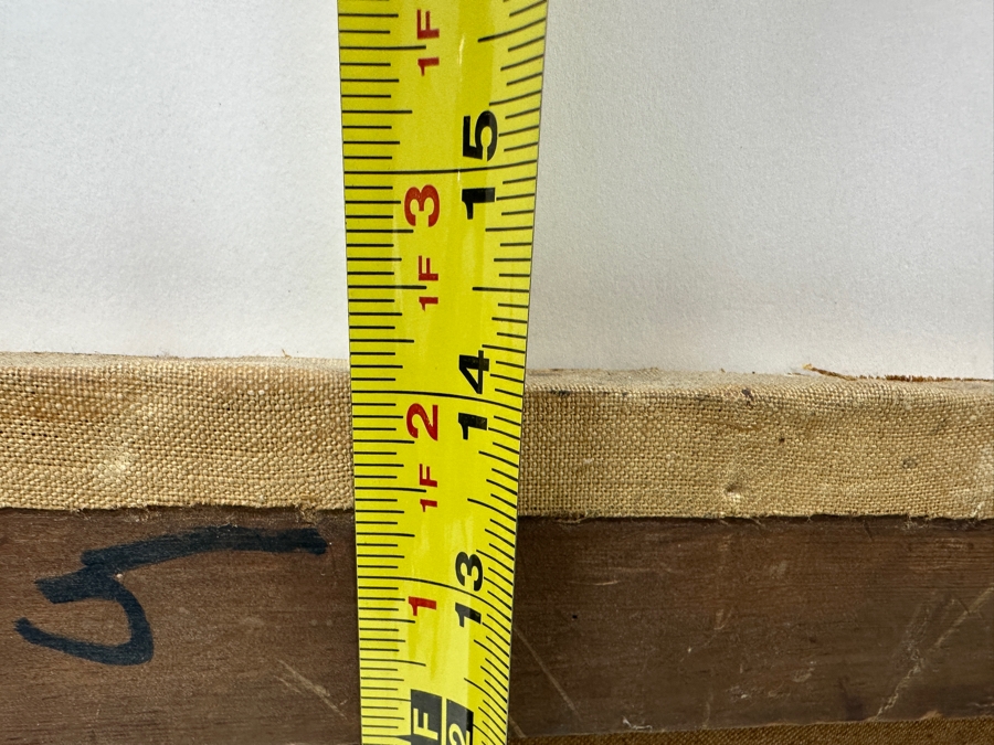 M. Thomson Original Still Life Oil Painting On Canvas Paris France Dated 1915 18W X 14H [Photo 12]