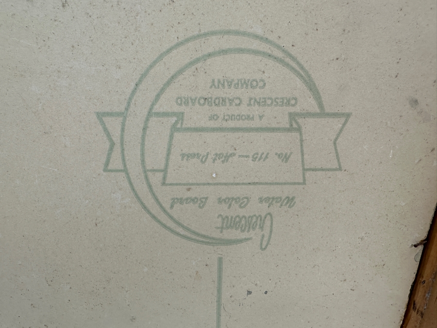 Terry G. Purdue Original Watercolor Painting On Board Titled 'Water System' 15 X 22 Framed 23.5 X 31 [Photo 13]