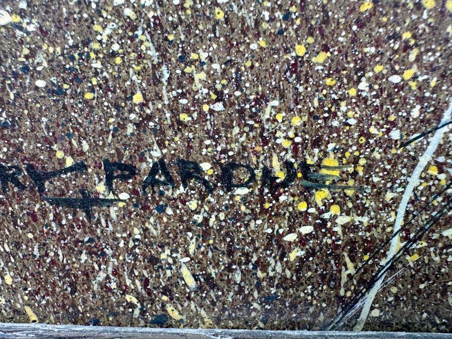 Terry G. Purdue Original Watercolor Painting On Board Titled 'Water System' 15 X 22 Framed 23.5 X 31 [Photo 7]