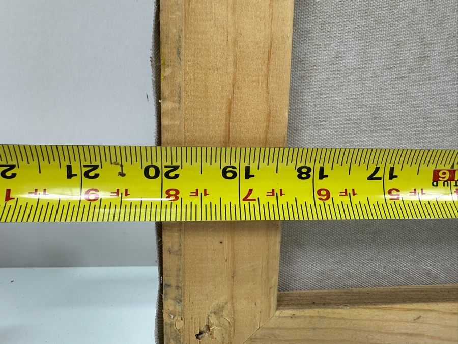 Stunning Original Wine Cellar Still Life Painting On Canvas With Old Wine Bottles Artist Signature Illegible 20 X 24 [Photo 10]