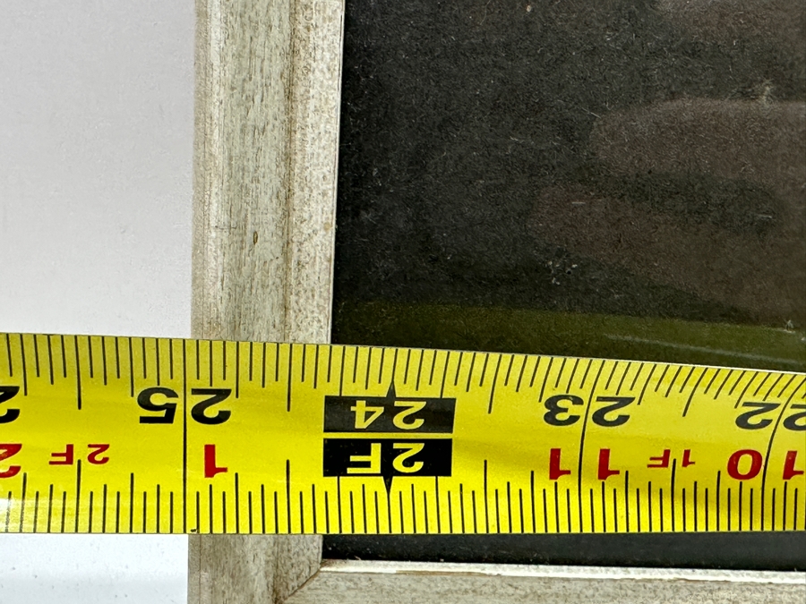 Francis Wenderoth Saunders Woodcut Print Titled 'A Crow's World' Hand Signed By Artist 18 X 11 Framed 25 X 19 [Photo 10]