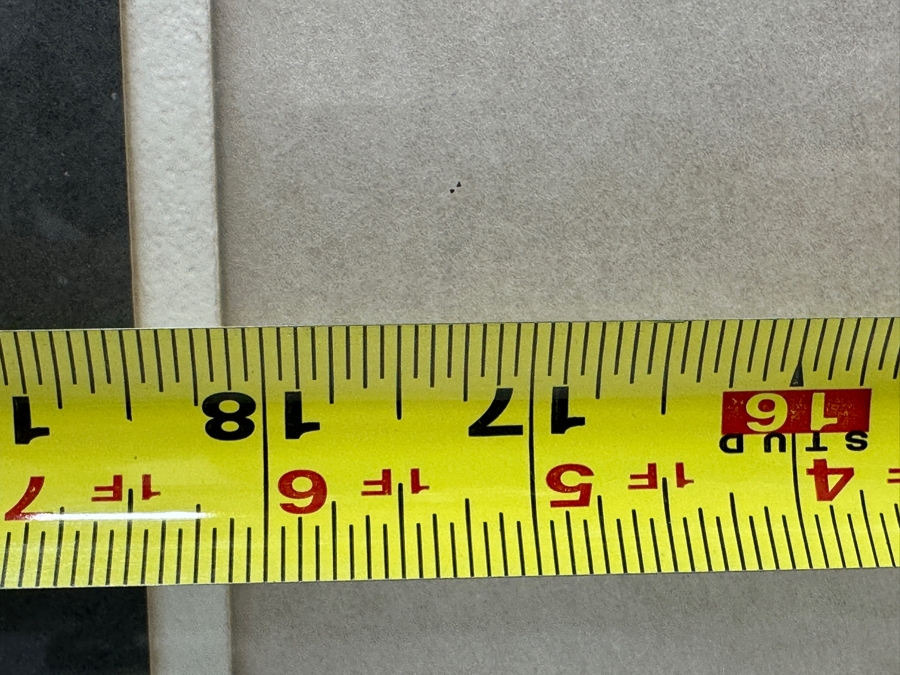 Francis Wenderoth Saunders Woodcut Print Titled 'A Crow's World' Hand Signed By Artist 18 X 11 Framed 25 X 19 [Photo 8]