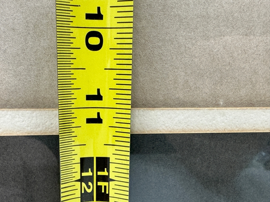 Francis Wenderoth Saunders Woodcut Print Titled 'A Crow's World' Hand Signed By Artist 18 X 11 Framed 25 X 19 [Photo 9]