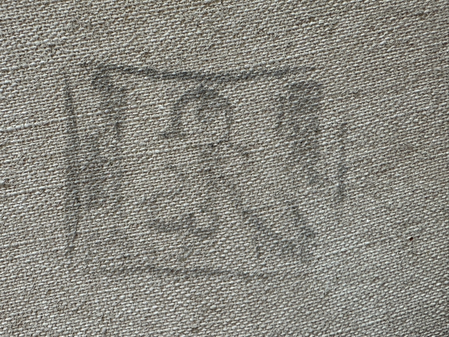 Original Still Life Oil Painting On Canvas Signed Lower Left Signature Illegible 23.5 X 16 Framed 28.5 X 21 [Photo 11]