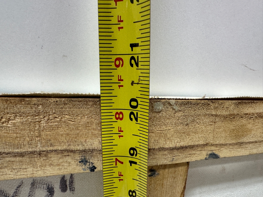 Original Painting By Richard W. DeRosset Reenacting Scene From The Battle Of Soisson July 1918 In France Titled “No Mans Land” - See Photos For Full Description Of Historical Painting 28 X 20 [Photo 12]