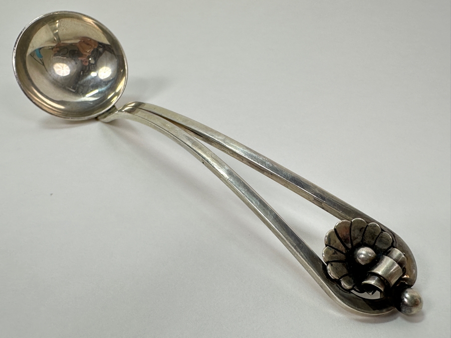 Vintage Sterling Silver Handmade Ladle 47.4g [Photo 2]