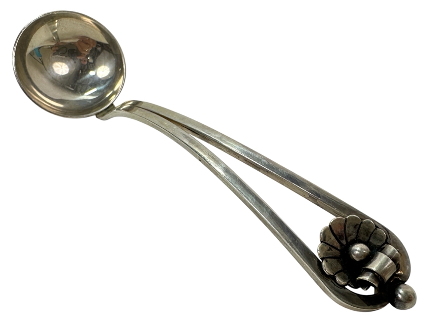 Vintage Sterling Silver Handmade Ladle 47.4g