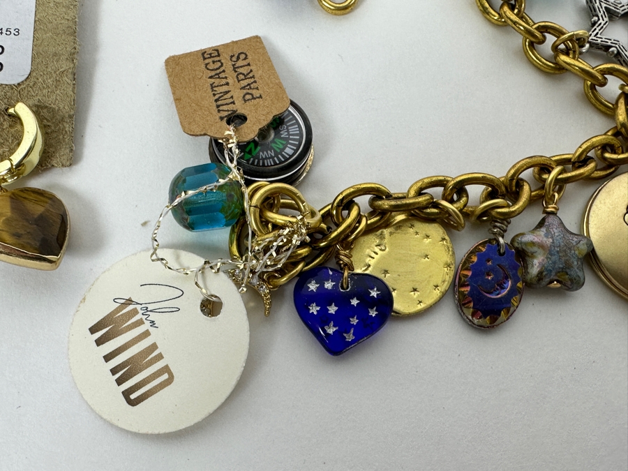 New Lot of (3) Anthropologie Earrings and Bracelet  [Photo 6]