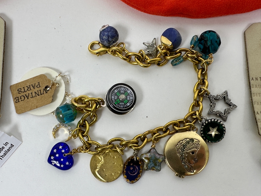 New Lot of (3) Anthropologie Earrings and Bracelet  [Photo 4]