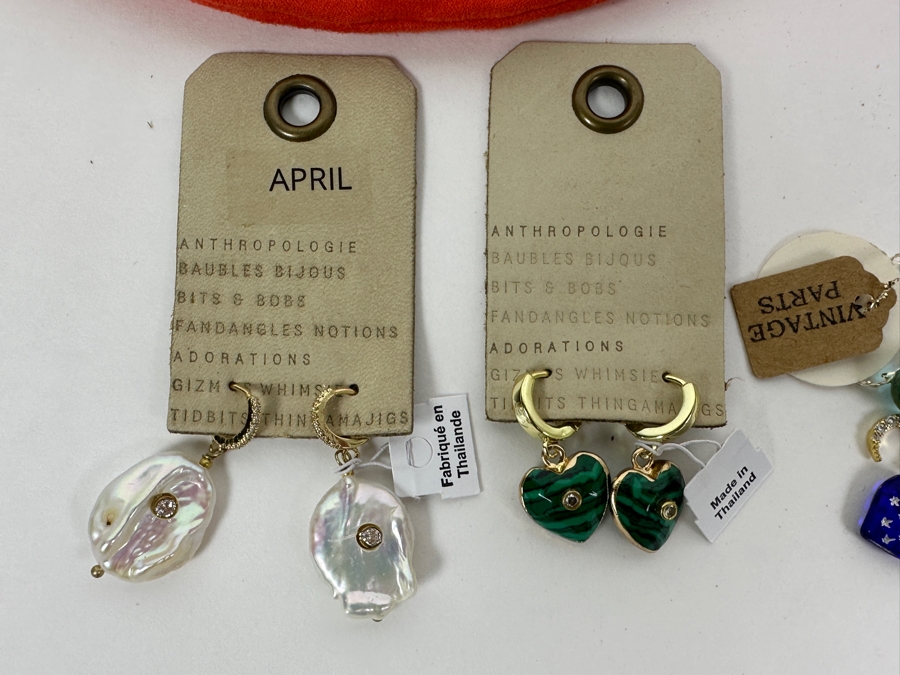 New Lot of (3) Anthropologie Earrings and Bracelet  [Photo 2]