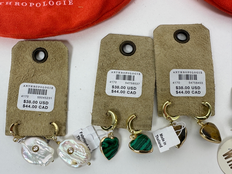 New Lot of (3) Anthropologie Earrings and Bracelet  [Photo 7]