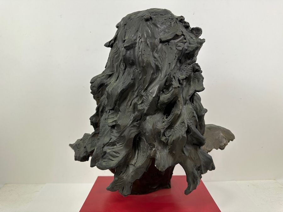 Gary Lee Price Original Jesus of Nazareth Limited Edition Bronze Bust Statue 8/33 16'W x 9'D x 21'H Retails $3,400 [Photo 11]