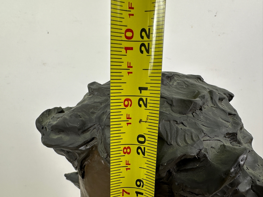 Gary Lee Price Original Jesus of Nazareth Limited Edition Bronze Bust Statue 8/33 16'W x 9'D x 21'H Retails $3,400 [Photo 16]