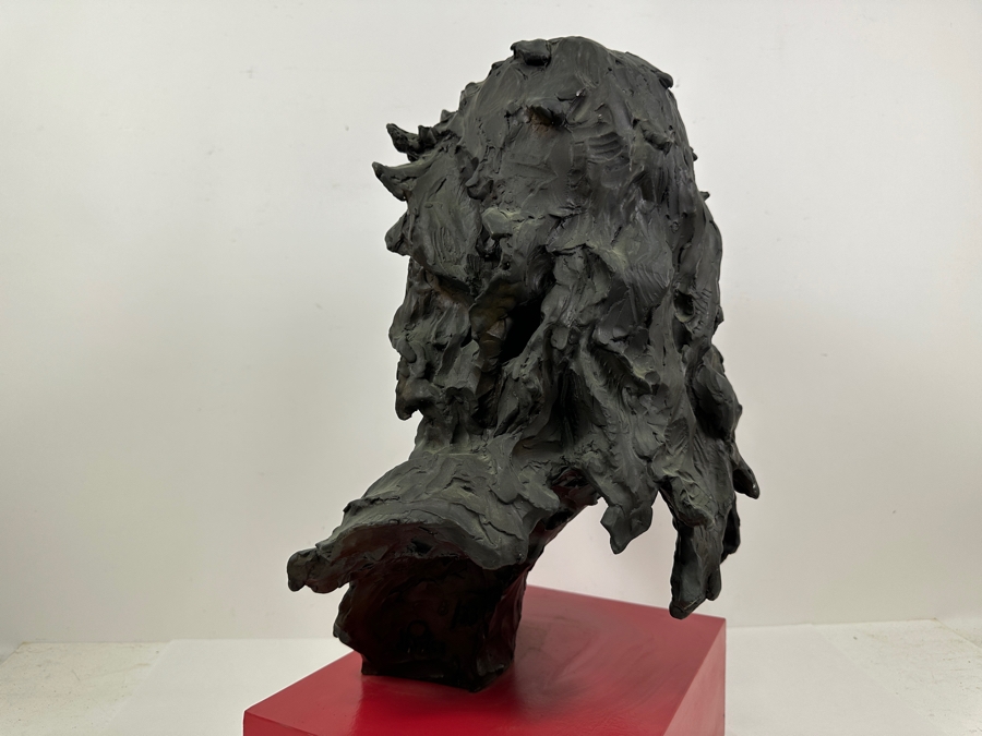 Gary Lee Price Original Jesus of Nazareth Limited Edition Bronze Bust Statue 8/33 16'W x 9'D x 21'H Retails $3,400 [Photo 7]