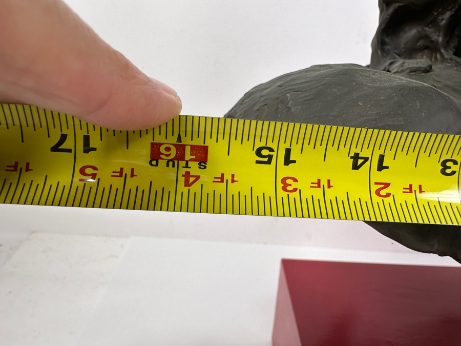 Gary Lee Price Original Jesus of Nazareth Limited Edition Bronze Bust Statue 8/33 16'W x 9'D x 21'H Retails $3,400 [Photo 14]