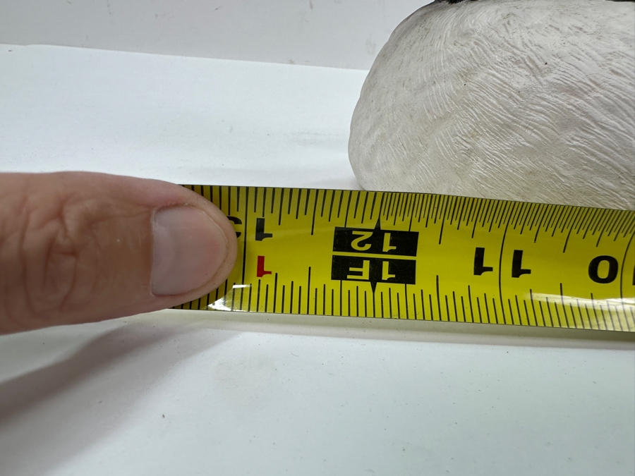 Goldeneye Drake Wooden Duck Signed G. Thomsen 12'W x 5.5'H [Photo 11]