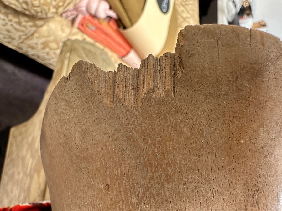 David Trevelyan Handmade Indonesian Wall Sculpture Signed 'Astina I. B. Oka. Mas. Bali.' 14W X 25L [Photo 8]